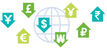 Image showing various currency Symbols