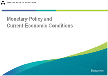 Presentation slide: Monetary Policy and Current Economic Conditions