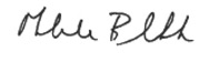 Michele Bullock's Signature
