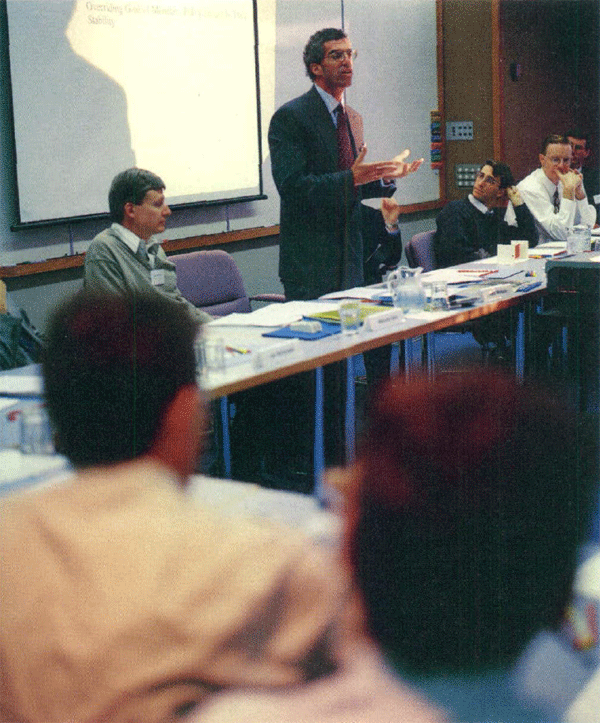 Rick Mishkin addressing the annual Economic Conference – July 1997