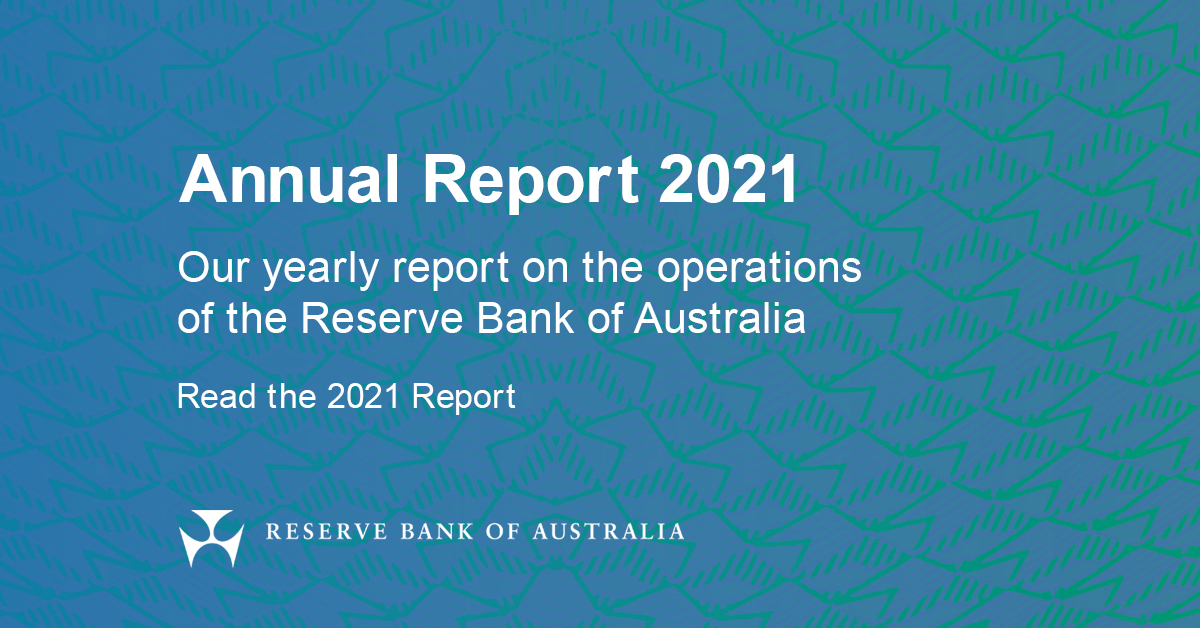 Reserve Bank of Australia Annual Report 2021 RBA