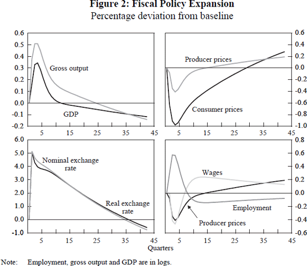 Figure 2: Fiscal Policy Expansion
