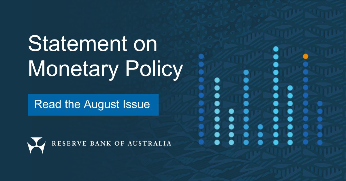 Statement On Monetary Policy August 2023 Rba