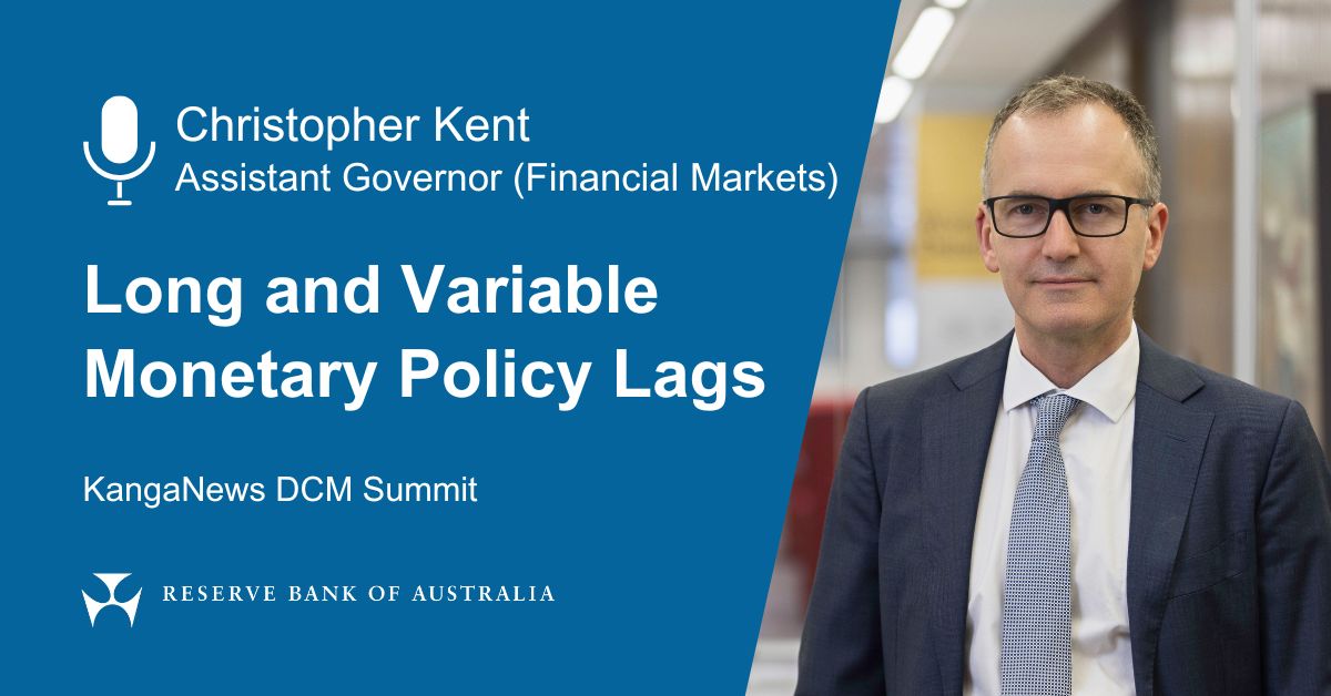 Long And Variable Monetary Policy Lags | Speeches | RBA